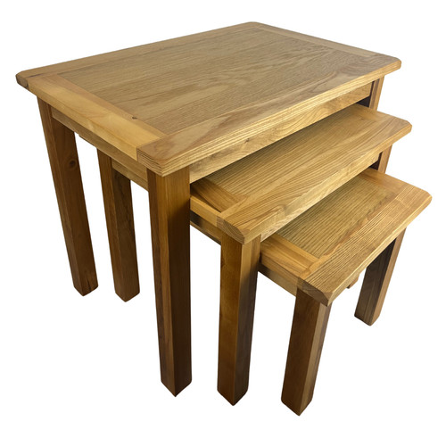 Baysdale rustic oak nest - oak,
