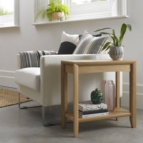 Jasper oak side table - oak,
