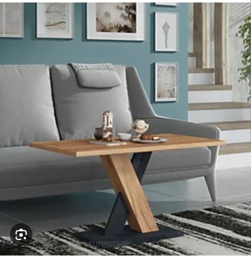 Furneo coffee side table - oak, &