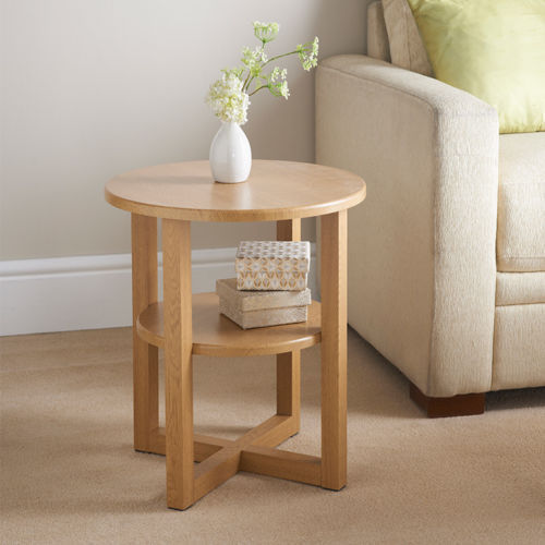 Side hall table lamp - lamp, plant