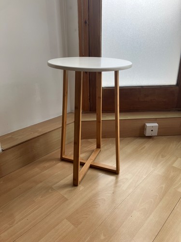 Habitat wooden side table oak - wooden,