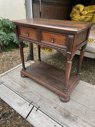 Nice solid oak two - oak, side