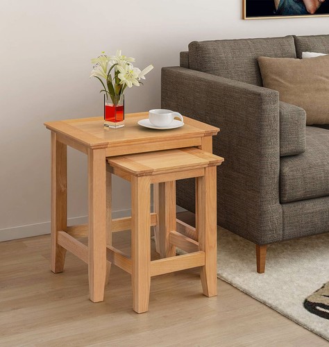 Nest tables small oak - of,