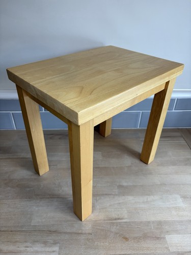 Solid wooden side - side, table