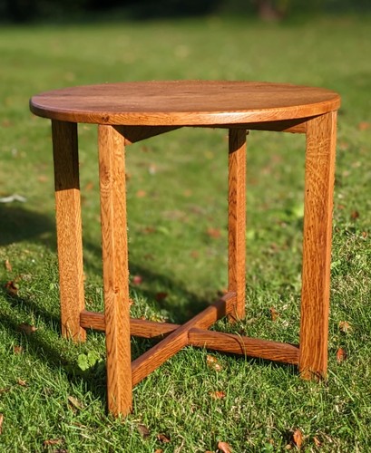 Vintage circular solid - vintage, oak