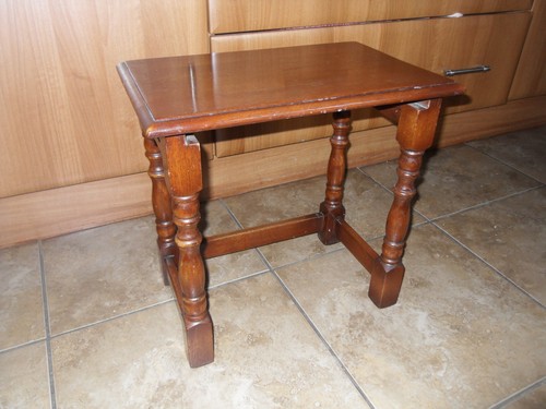 Vintage small solid oak - vintage,