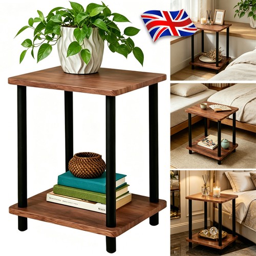 Small tier oak finish side - 2,