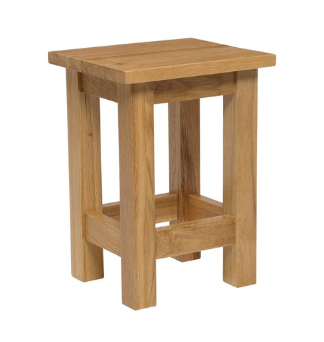 Small side table solid - small, oak